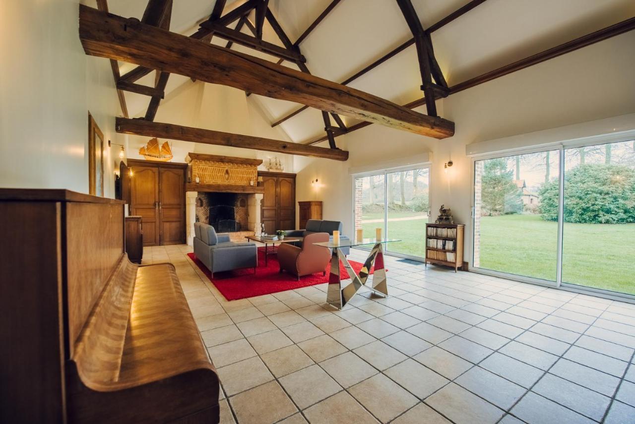 Clos Celeste - Campagne D Etretat Avec Piscine Et Spa (Adults Only) Écrainville Kültér fotó
