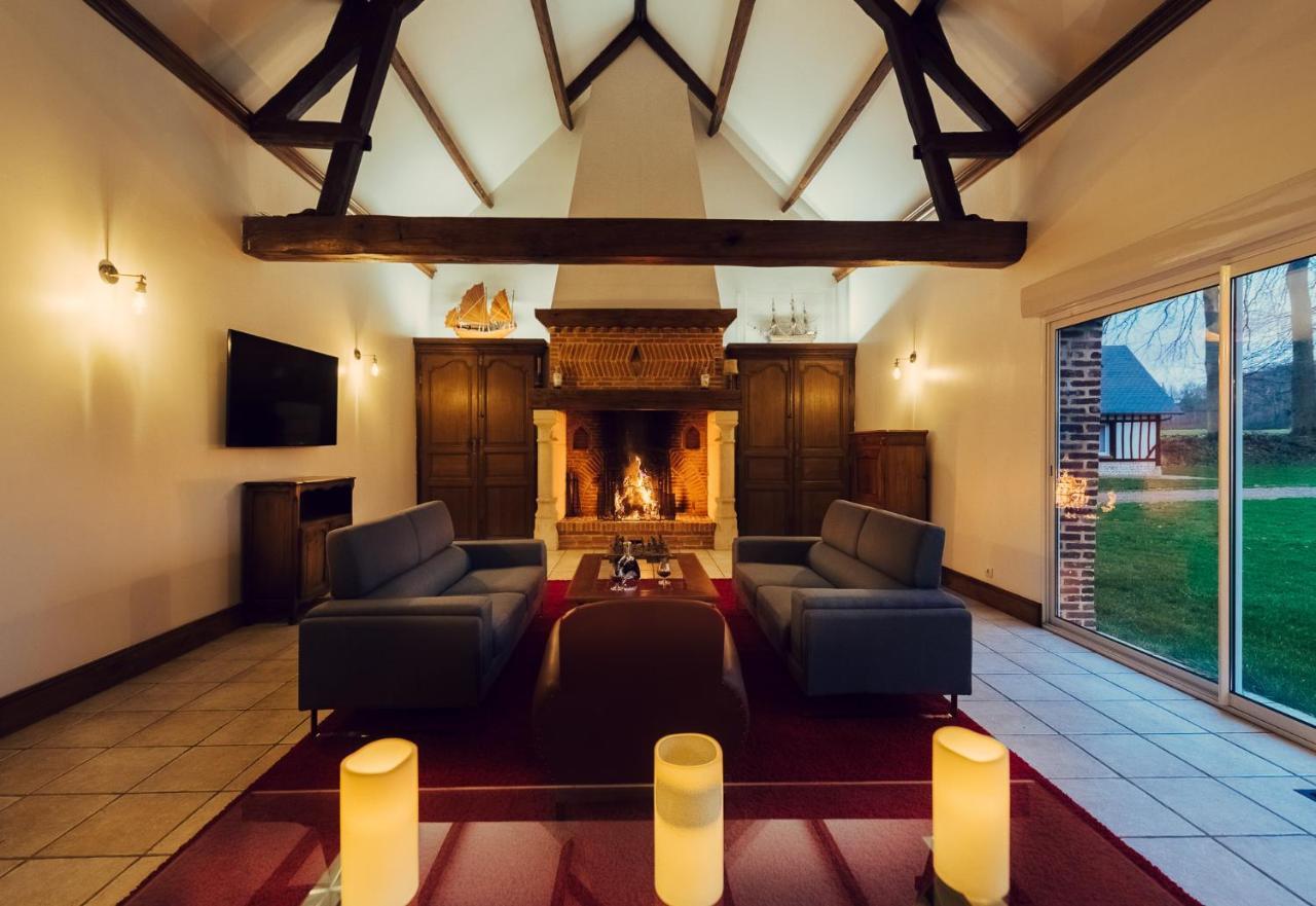 Clos Celeste - Campagne D Etretat Avec Piscine Et Spa (Adults Only) Écrainville Kültér fotó